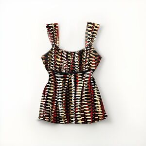 VTG 90s IZ Byer Womens Y2K Babydoll Tank‎ Top Fairy Coquette Romantic 00s